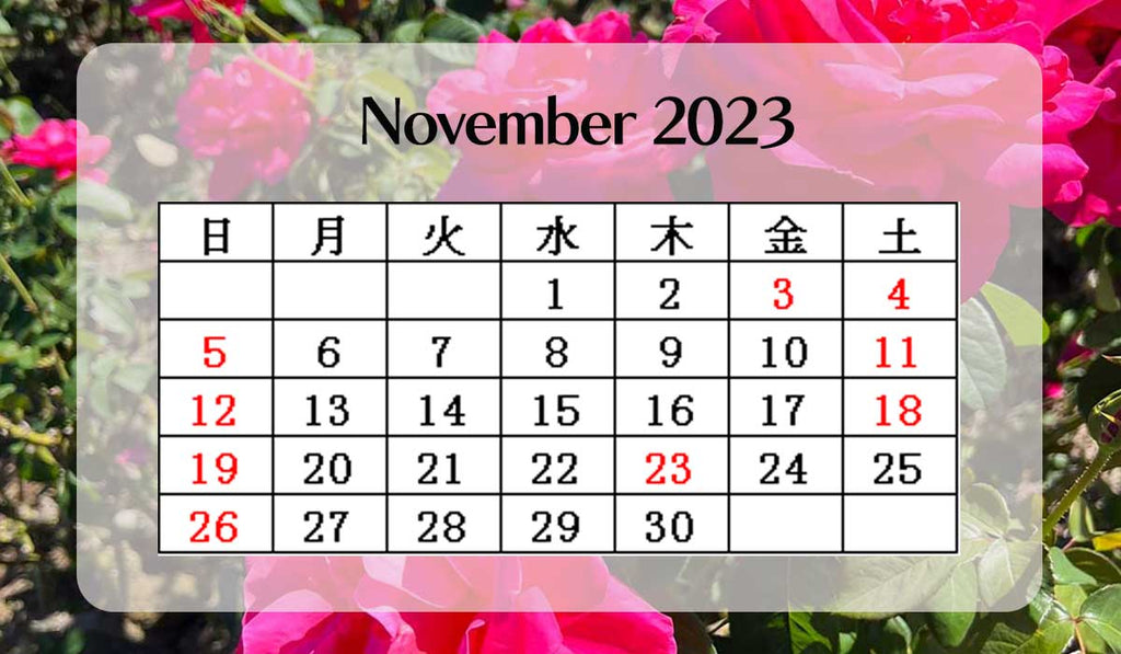 11月営業日 - ZERO-uni-WORKS