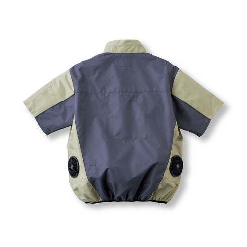 寅壱 TORAICHI 1084-116 空調服(R) 半袖ジャケット 遮熱 保冷剤ポケット付き
