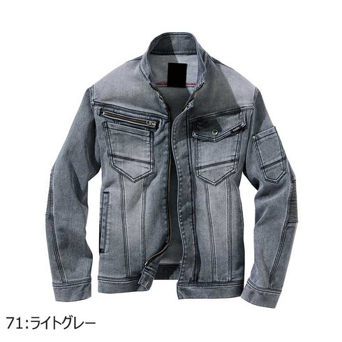 1803 村上被服 デニム蛇腹ジャケット