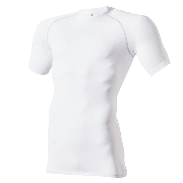 187 村上被服 半袖クールコットンコンプレション かゆくなりにくい 綿混素材