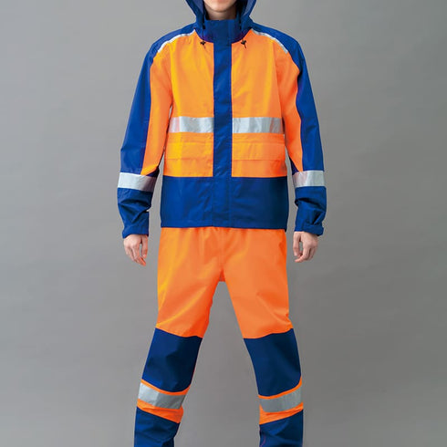 56206 アイトス レインウェア 上下セット(男女兼用)(FS-1110)
