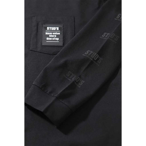 S2562 - 2 長袖Tシャツ(胸ポケット有)