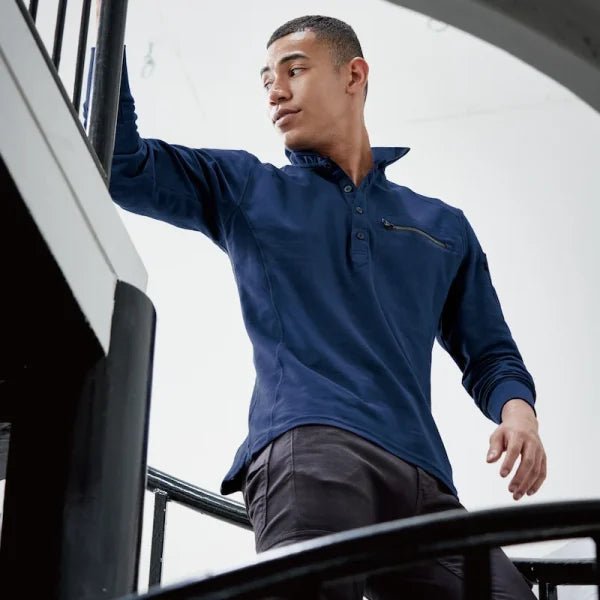 272 長袖ポロシャツ 村上被服