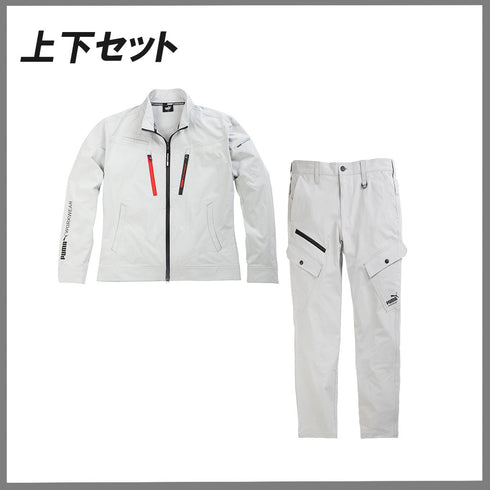 【上下セット】【グローブ特典付き】PUMA WORKWEAR PW-3031 ワークジャケット & PW-3035 カーゴパンツ