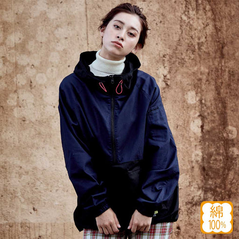 村上被服 3724 アノラックパーカー 綿100%