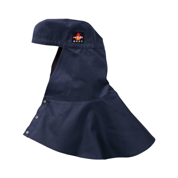 427 難燃タレ付き溶接帽子(ツバ無) 村上被服
