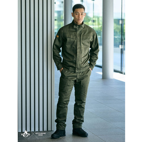 村上被服 4444 難燃裏フリースカーゴ