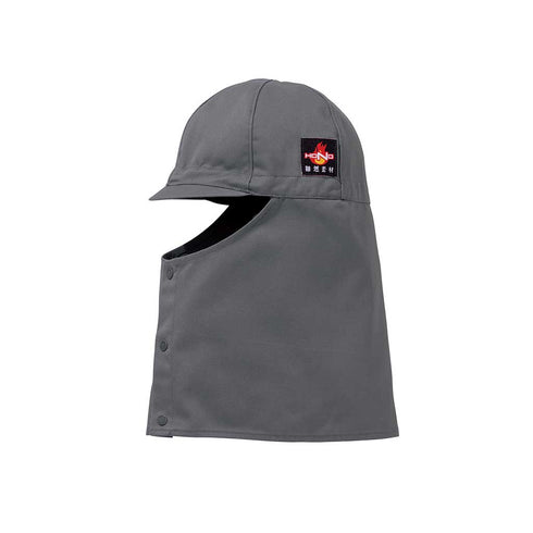 451 難燃キャップ型溶接帽子 (ツバ短)