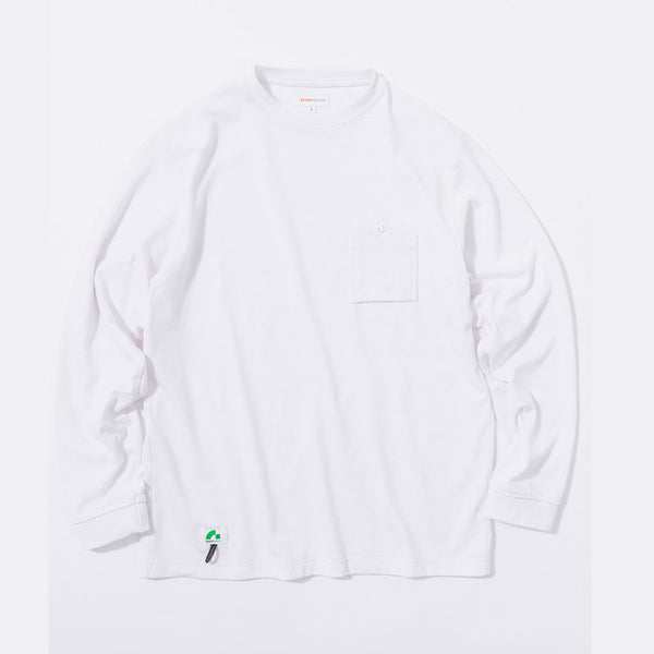 BEAMS DESIGN 4715 - 52 長袖Tシャツ ホワイト