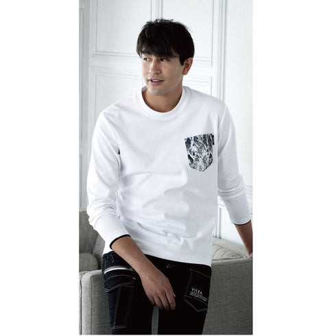 511 村上被服 レイヤード風長袖Tシャツ