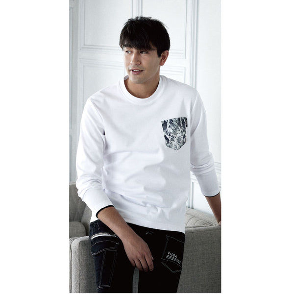 511 村上被服 レイヤード風長袖Tシャツ