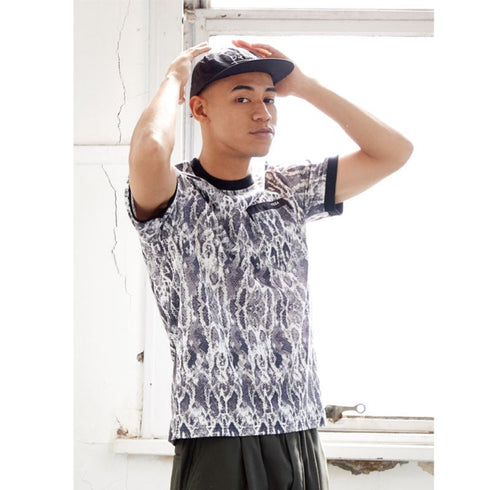 525 村上被服 リンガーTシャツ