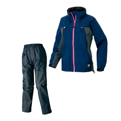 【上下セット】アイトス 56312 56313 レディース レインウェア