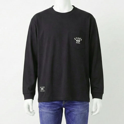 STUD'S S2562 - 5 5周年限定デザイン長袖Tシャツ (胸ポケット有)