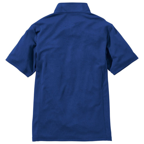 605 村上被服 ミニ衿半袖ポロシャツ