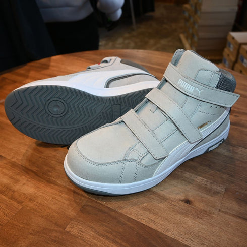 PUMA SAFETY 63.206.0 HERITAG エアツイスト 2.0 Gray Mid H&L