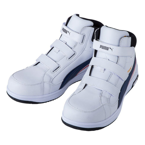 PUMA SAFETY 63.204.0 HERITAG エアツイスト 2.0 White Mid H&L