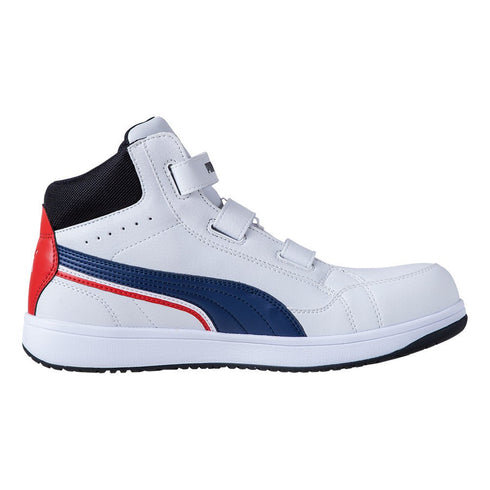 PUMA SAFETY 63.204.0 HERITAG エアツイスト 2.0 White Mid H&L