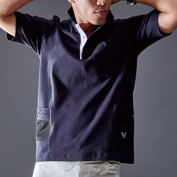 705 村上被服 ユーティリティ半袖ポロシャツ