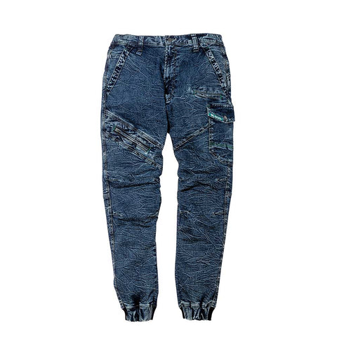 寅壱 8920 - 235 デニムカーゴジョガーパンツ