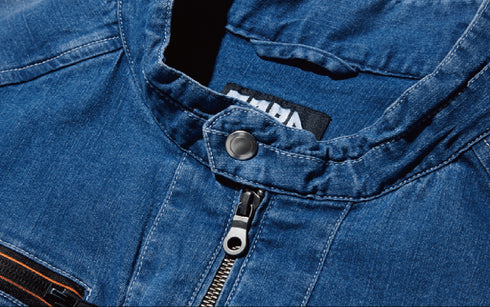 寅壱 8970 - 554 デニムライダースジャケット