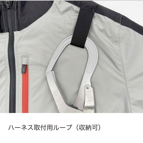 作業ウェアPUMA AT-8031N エアーツイストショートスリーブ フーディー ハイバック