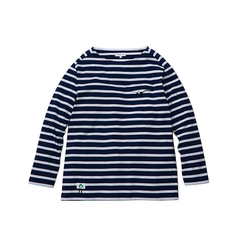B3905-52 長袖Tシャツ (胸ポケット付き)