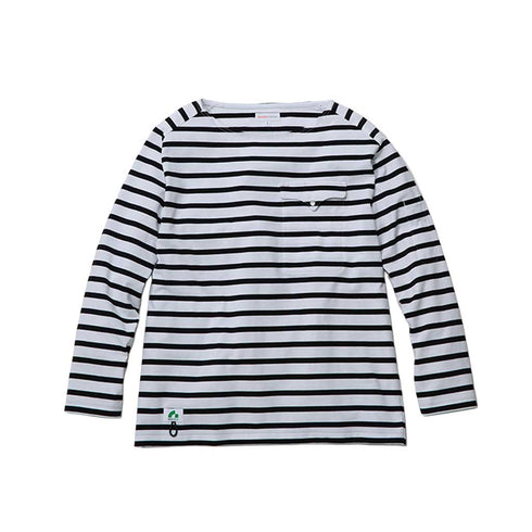 B3905-52 長袖Tシャツ (胸ポケット付き)