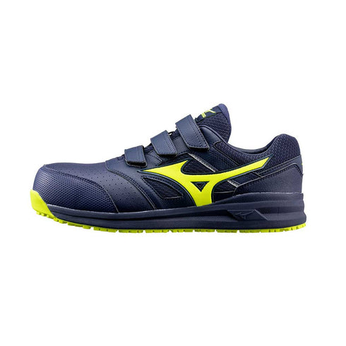 MIZUNO F1GA2101 安全靴 14.ネイビーイエロー