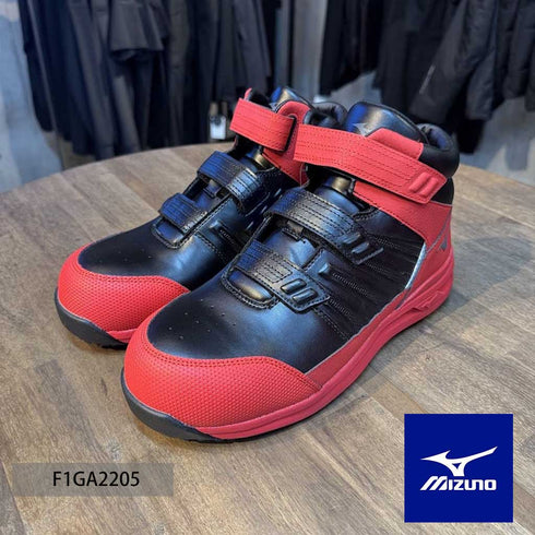 MIZUNO F1GA2205 09.ブラック×ダークシルバー×レッド