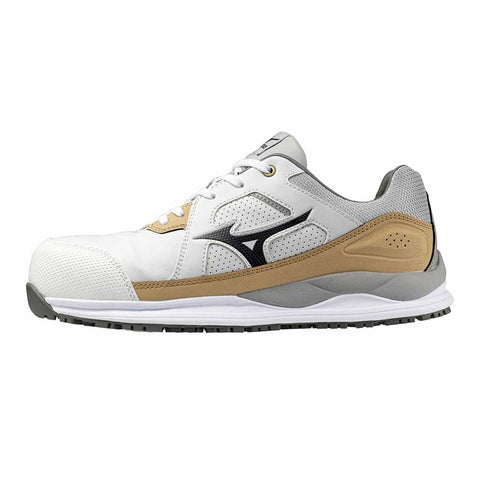 MIZUNO F1GA2400 安全靴 01.ホワイト×ブラック