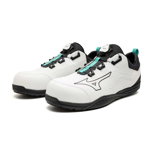 MIZUNO F1GA2402 安全靴 01ホワイト×ブラック