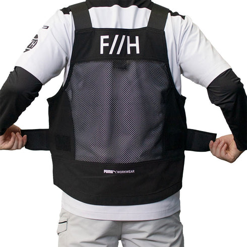 作業ウェアPUMA プーマ PW - 3012G ユーティリティベスト ワークベスト ヒロミ 限定モデル