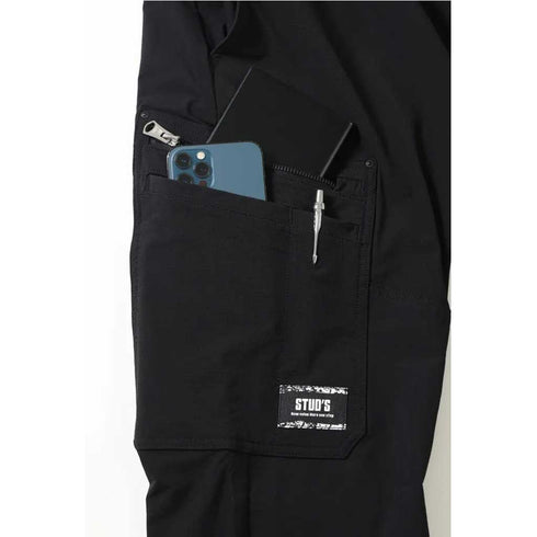 S2218 スタッズ カーゴパンツ(ノータック)