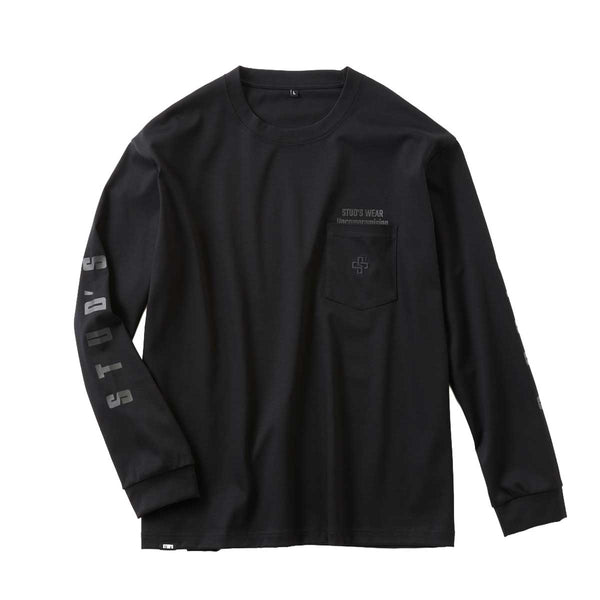 スタッズ S4562-1 シルキーコットンTシャツ(胸ポケ有)