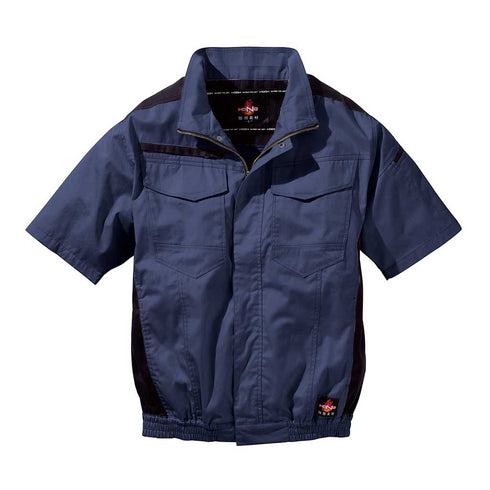 V4277 村上被服 難燃半袖ブルゾン