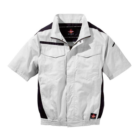 V4277 村上被服 難燃半袖ブルゾン