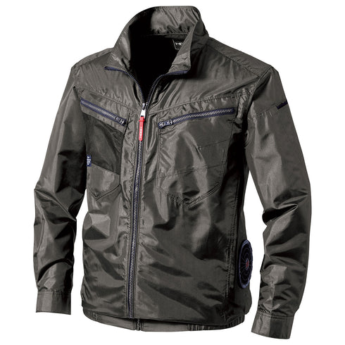 V7712 快適ウェア サイドファン長袖ジャケット