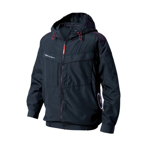 V8812 村上被服 サイドファン長袖フードジャケット