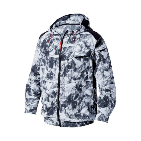 V8812 村上被服 サイドファン長袖フードジャケット