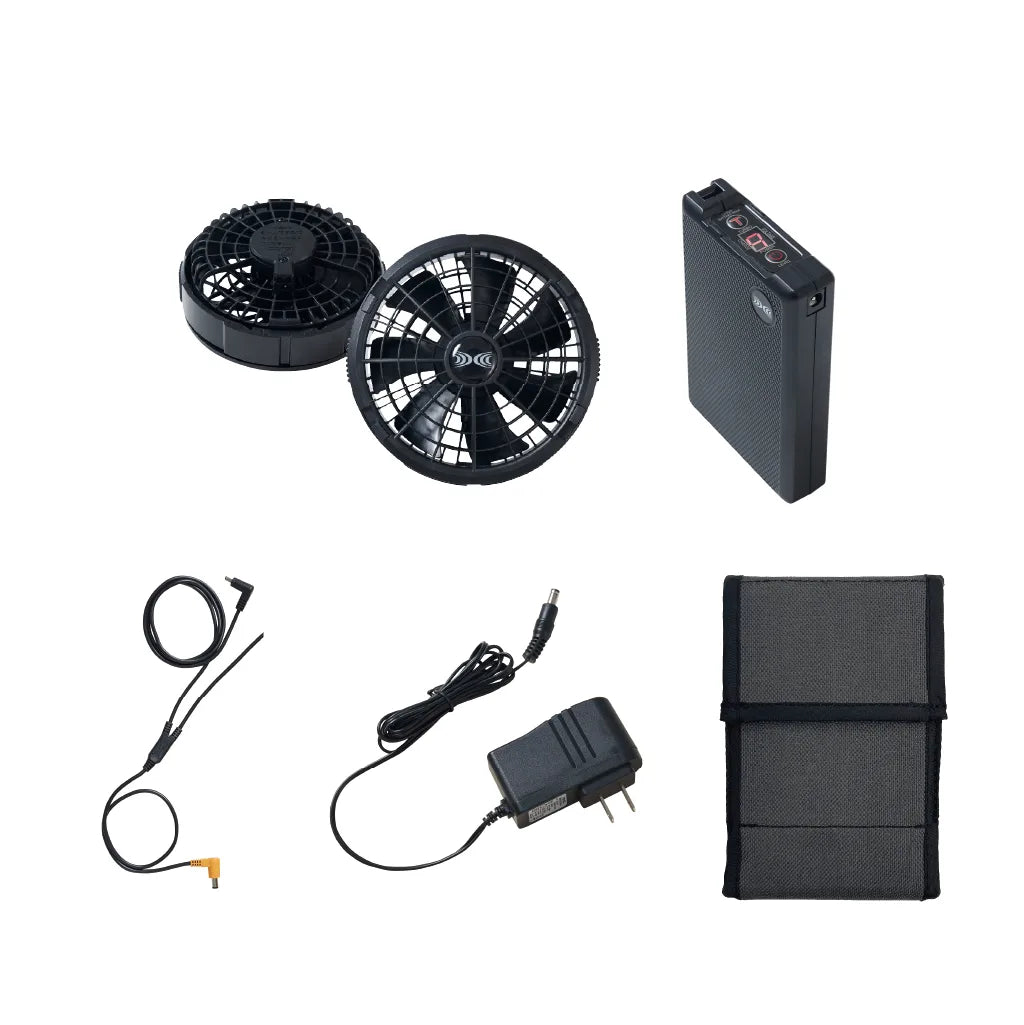 ジーベック 空調服 XS23011 スターターキット 18V バッテリー