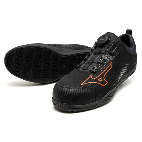 MIZUNO F1GA2402 09 ブラック×オレンジ