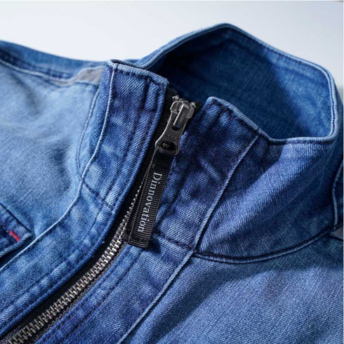 22J013 デニムナイロンポケット ジャケット