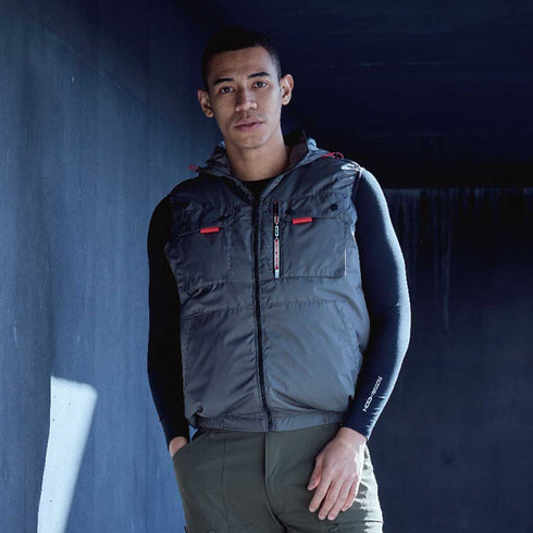 V1129 ミドルファンフードベスト