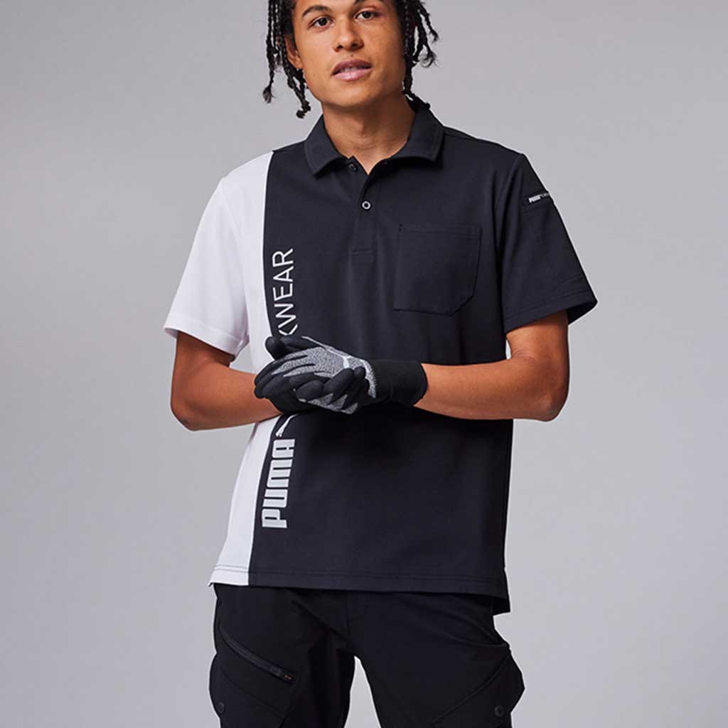 新品PUMA WARKWEAR作業服上下セット S〜4L PUMA プーマ 通年作業服 作業着 ワークジャケット・カーゴ
